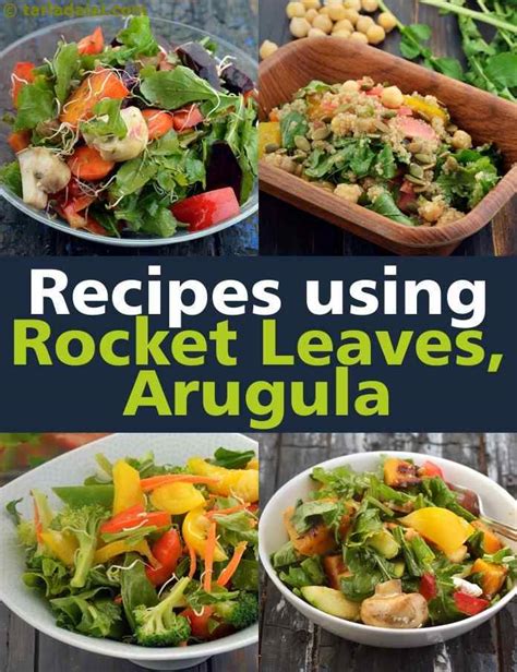 18 rocket leaves recipes | Arugula Recipe Collection | Tarladalal.com