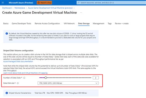 Striped disks for more IOPS - Azure Gaming | Microsoft Learn