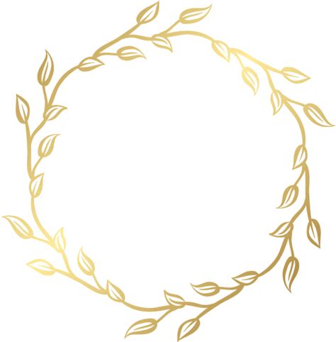 Download Gold Leaf Border Png Clipart (#5746842) - PinClipart