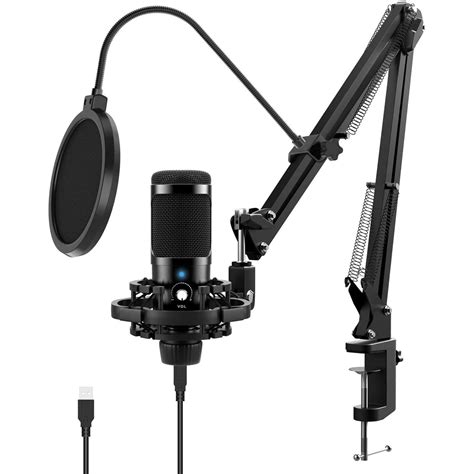 Jeemak PC20 USB Microphone Kit for Computer Professional Condenser Mic ...