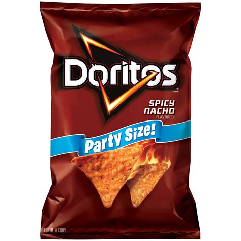 Doritos Spicy Nacho Flavored Tortilla Chips, 16 Oz. - Walmart.com