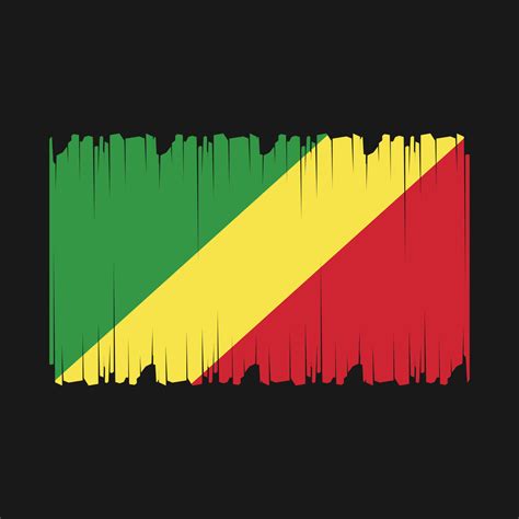 Congo Flag Vector Illustration 21944683 Vector Art at Vecteezy