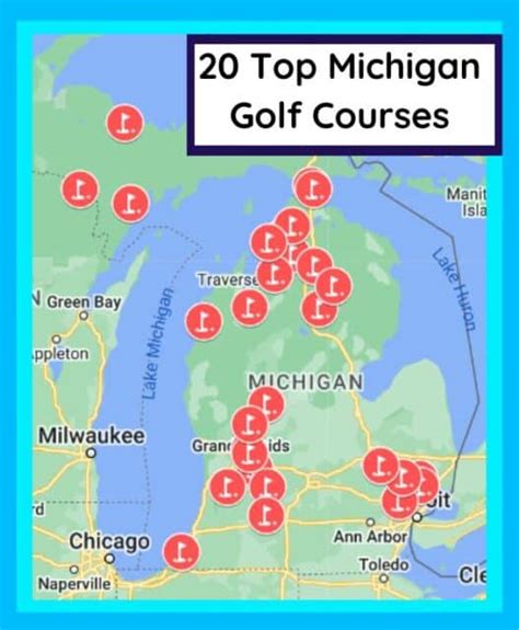 20+ Incredible Michigan Golf Courses To Play Soon (MAP) - My Michigan ...