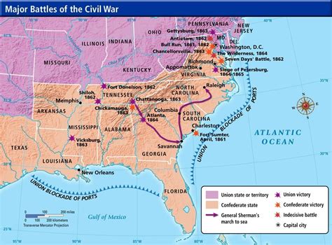 thecivilwarparlor: SHERMAN’S MARCH TO THE... - Maps on the Web