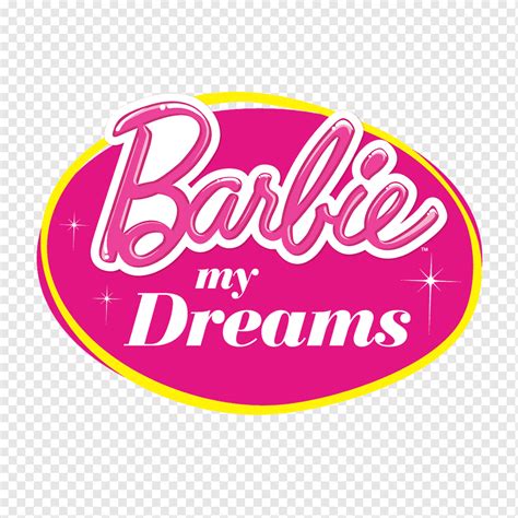 Barbie y la puerta secreta muñeca logo juguete, sueños., texto ...