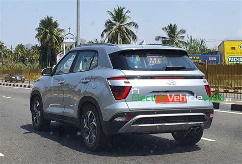 White 2020 Hyundai Creta spied completely undisguised for the first time