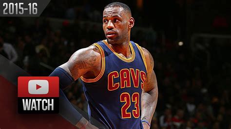 LeBron James Full Highlights at Wizards (2016.01.06) - 34 Pts, 10 Reb - YouTube