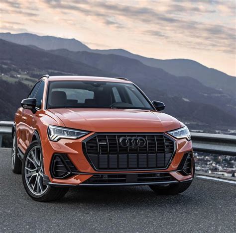 The all-new Audi Q3, in Pulse Orange and black optics. Audi has now ...