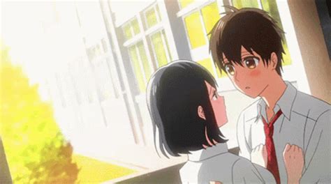 Anime Kiss GIF - Anime Kiss Couple - Discover & Share GIFs