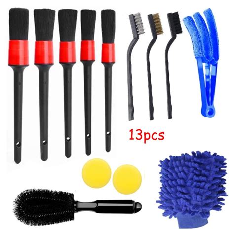 13 pieces of car beauty car wash detail brush drill brush - NZshopsmart