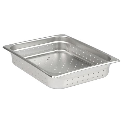 Johnson Rose Perforated Half Size Steam Table Pan, 2-1/2 Deep - Case of ...