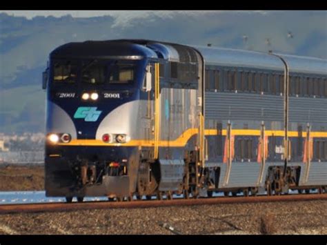 Amtrak California Capitol Corridor Train - YouTube