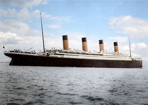 16 Beautifully Colorized Photos Of The Titanic | Titanic ship, Titanic ...