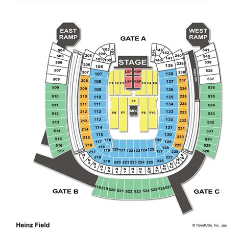 Pitt Stadium Seating Chart - Stadium Seating Chart