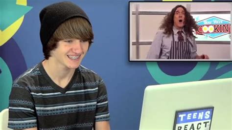 Watch teens react to Weird Al's music videos - CNET