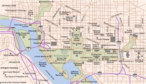 Washington DC Map | Free Printable Maps