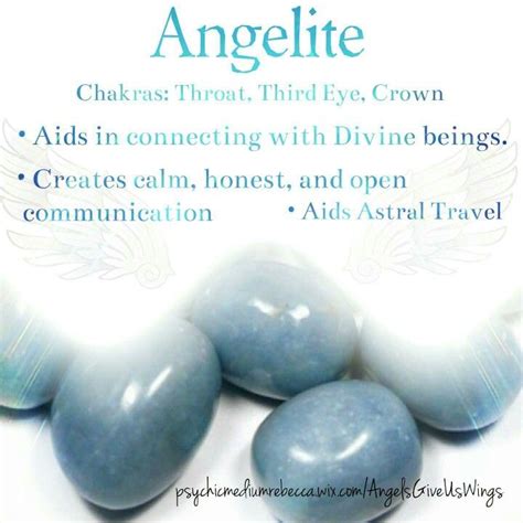 Angelite crystal meaning | Crystals, Chakra healing crystals, Crystal ...