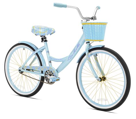 Kent 24" La Jolla Girls Cruiser Bike, Light Blue - Walmart.com