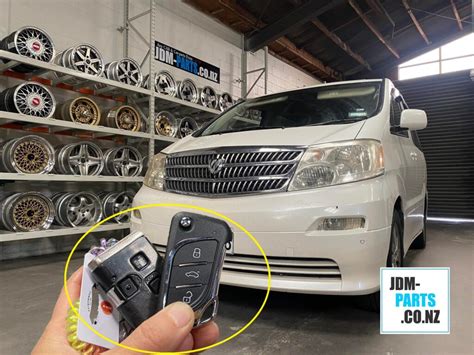 Toyota Alphard Replacement key » JDM-PARTS NZ