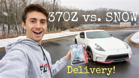 Drifting In My Nismo 370Z: SNOW DAY! - YouTube