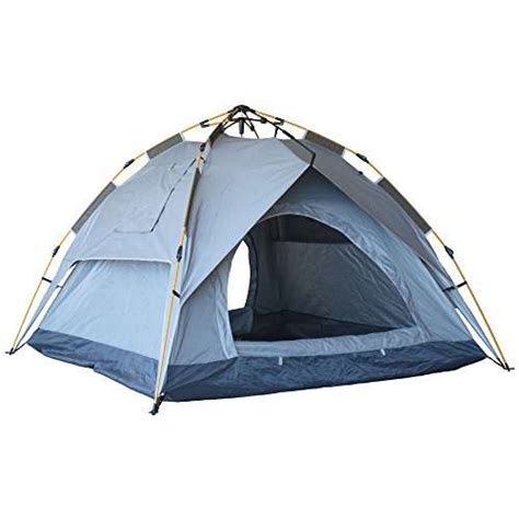 Eagletail Outdoor Instant Tent with Canopy; 3-Person Automatic Camping Tent - Quick, Easy 3-Step ...