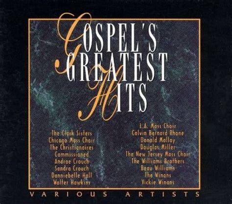 Various Artists - Gospel's Greatest Hits (CD) - Amoeba Music