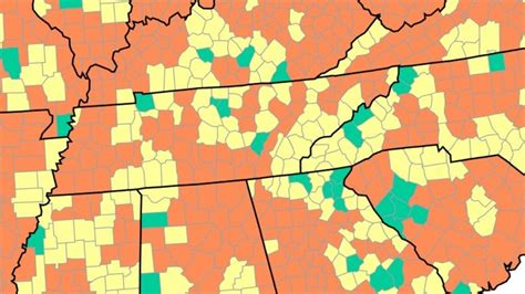 Several East TN counties at 'high' risk for COVID-19, recommended to mask up in public again ...