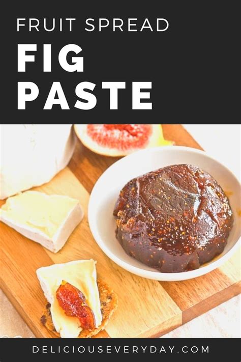 Homemade Fig Paste Recipe