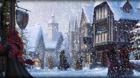 Hogwarts Winter Wallpapers - Top Free Hogwarts Winter Backgrounds - WallpaperAccess