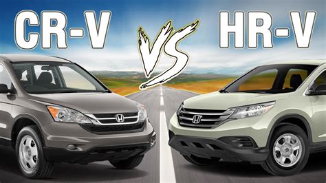 Honda Crv And Hrv Comparison