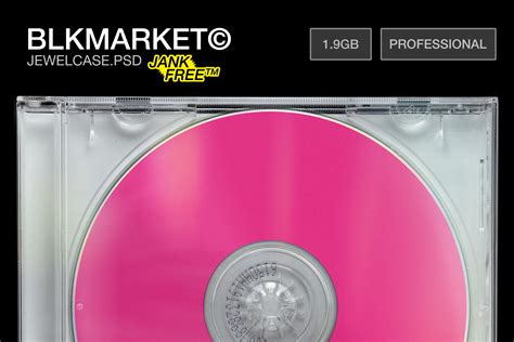 Jewelcase.psd - CD Case Mockup | Product Mockups ~ Creative Market