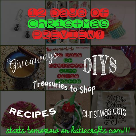 12 Days of Christmas Preview! • Katie Crafts