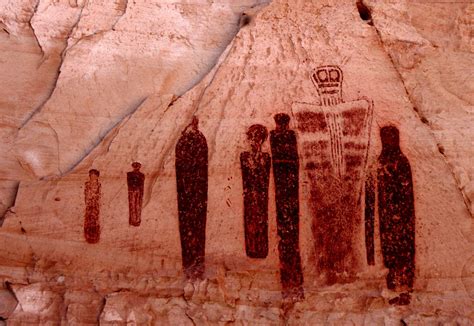 Utah Pictographs, Petroglyphs and Rock Art: Horseshoe Canyon