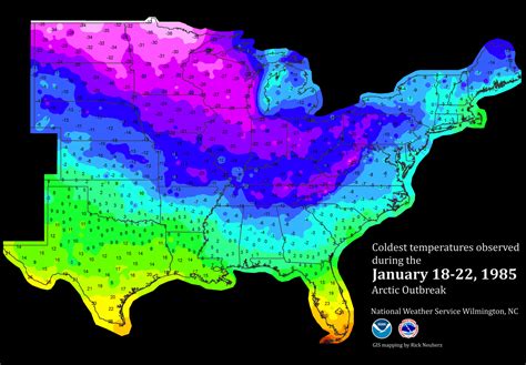 A LOOK BACK: Super Arctic Outbreak January 1985 : MarkVoganWeather.com