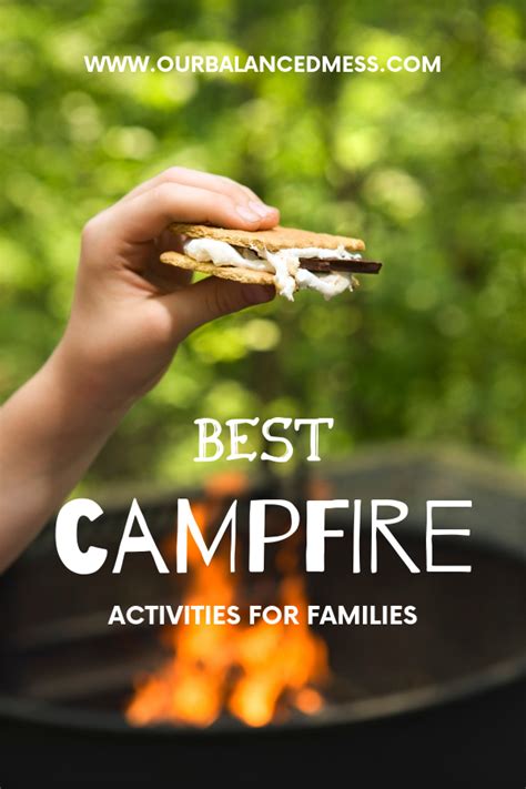 How to Organize a Family Campfire | Activities, Campfire games, Activities for teens