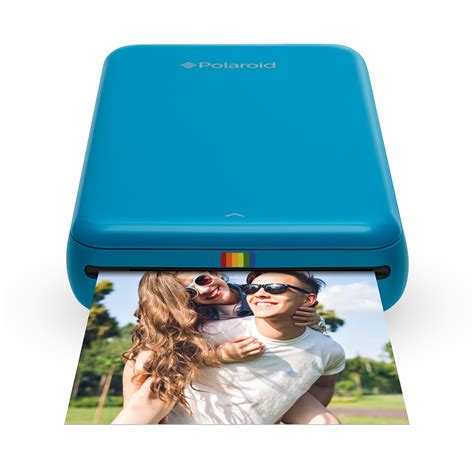 Polaroid Zip Mobile Instant Photo Printer, Blue, POLMP01BL - Walmart.com