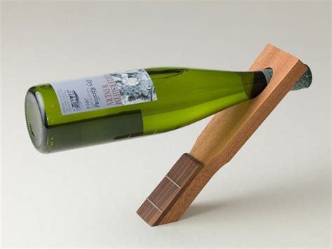 Guitar Floating Wine Bottle Holder/Guitar Player Gift Unique Wine Bottle Holder, Wine Bottle ...