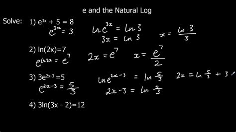 The Exponential Function e and The Natural Log ln | ข้อมูลที่อัปเดตใหม่ ...