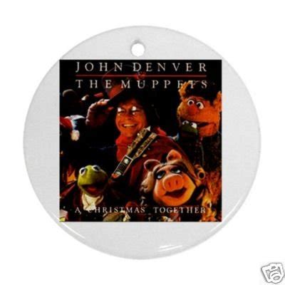 John Denver Muppets XMAS Porcelain Christmas Ornament | #45562494