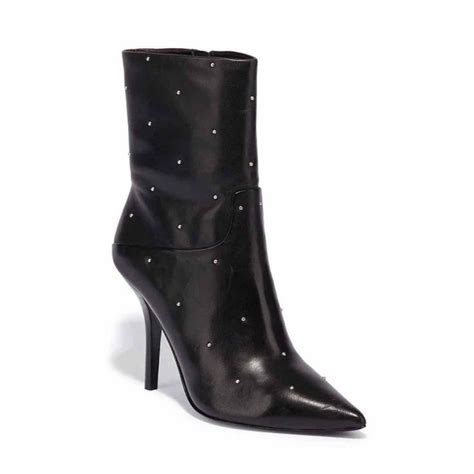 All Saints Shoes | All Saints Studded Boot | Color: Black/Silver | Size ...