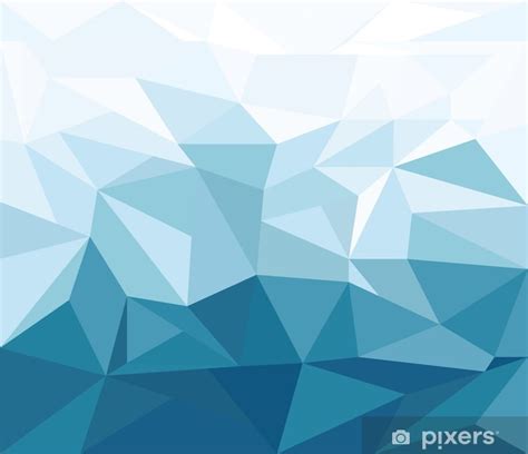 Poster vector abstract geometric triangle background - PIXERS.UK