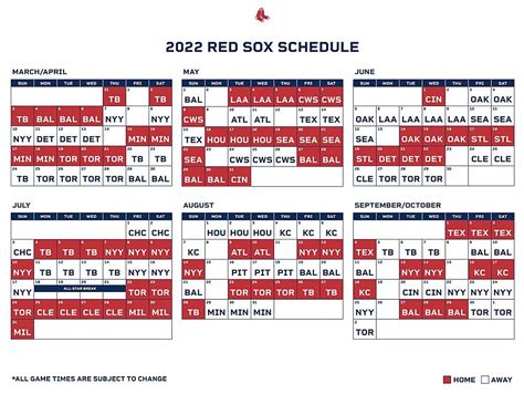 2022 Dodgers Schedule