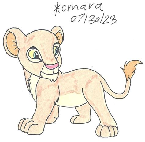 Nala as a cub by cmara on DeviantArt