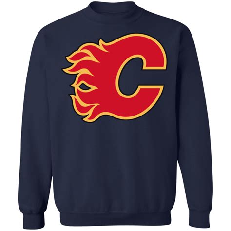 Calgary Flames Logo Crewneck Sweatshirt - Happy Spring Tee