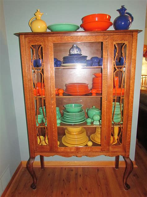 Pin by Diane Mckibbin on fiestaware | Decor, Vintage cabinets, Vintage dishes