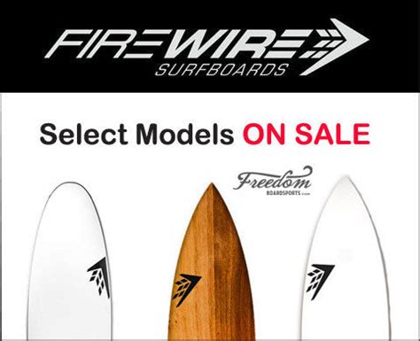 Firewire Surfboards - Select Models ON SALE – Freedom Boardsports