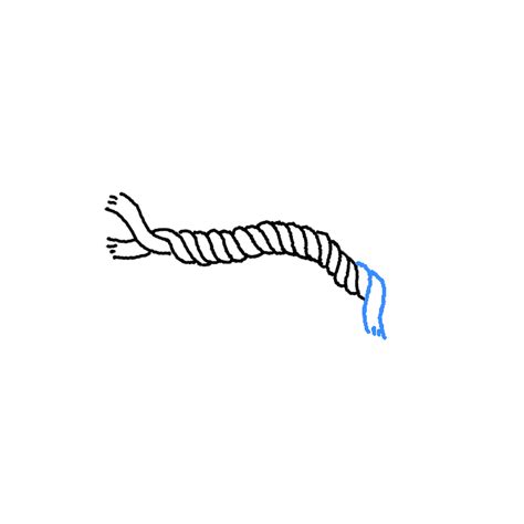 How to Draw a Rope - Step by Step Easy Drawing Guides - Drawing Howtos