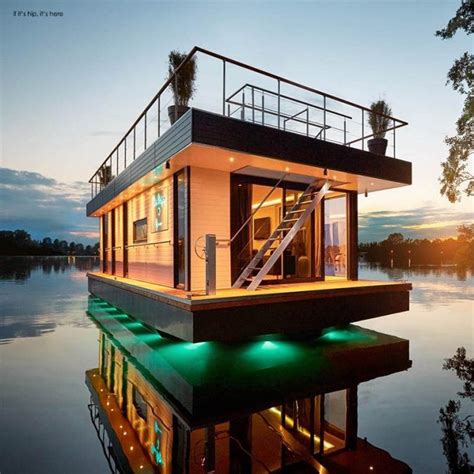 Top 10 Craziest Future Boat Designs | Houseboat living, House boat ...