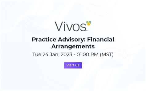 Practice Advisory: Financial Arrangements