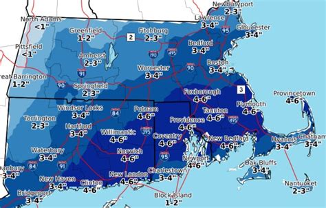 Moderate snowfall expected Friday night into Saturday – New Bedford Guide